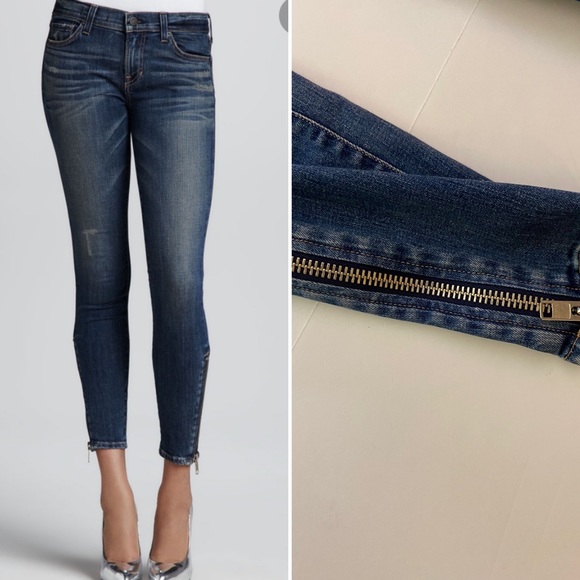 Textile by Elizabeth & James zipper ankle jeans size 27 - Picture 5 of 8